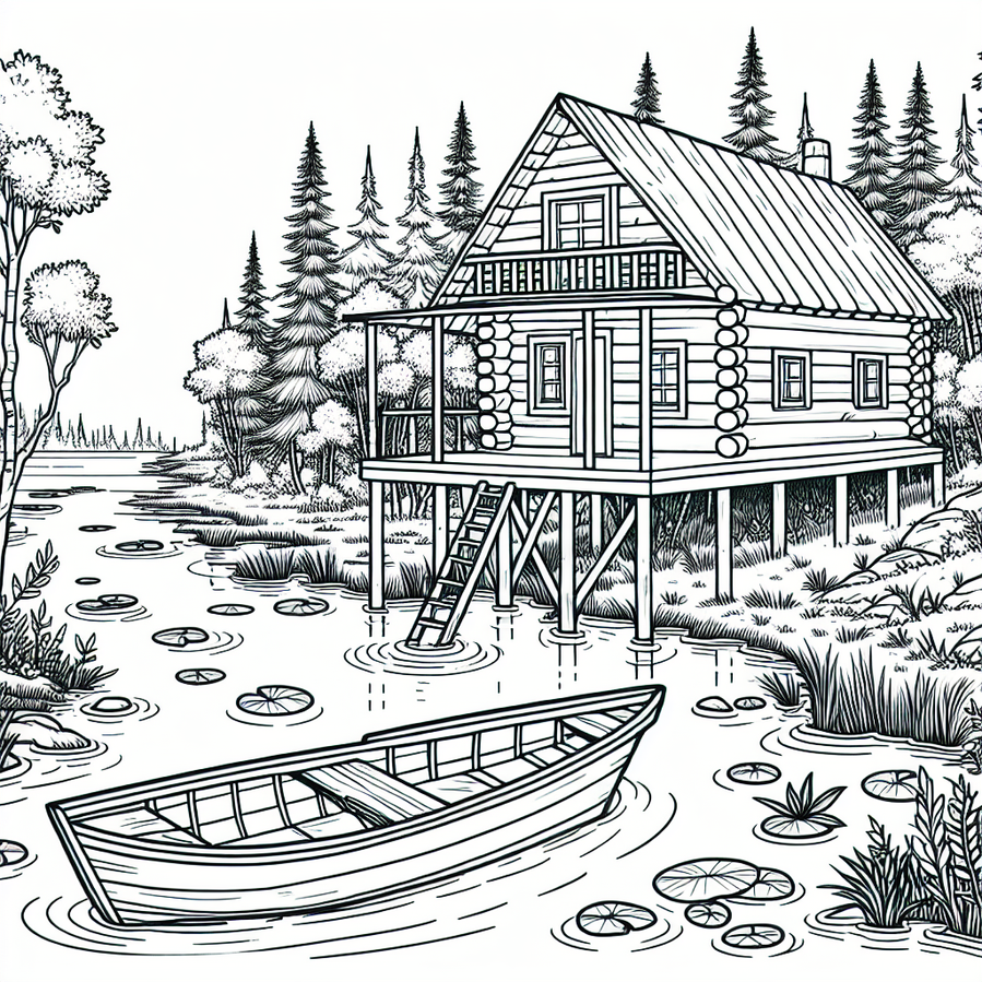 Nature-themed adult coloring pages with flowers and leaves
